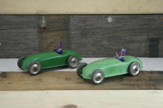 old toy race cars