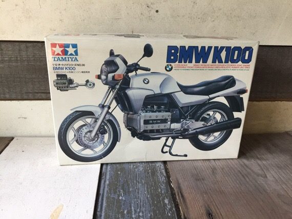 Tamiya model kit 1436 BMW K100 1984 Japan - Vintage Man Stuff