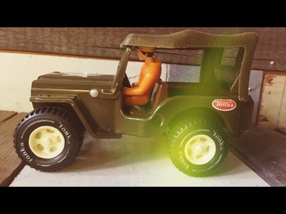 vintage willys jeep toy