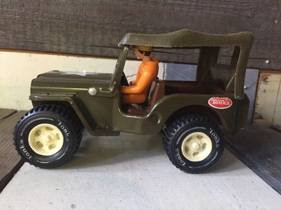 Tonka cheap military jeep