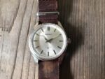 Seiko 66 7100 P stainless steel dress watch 1960 Japan Vintage