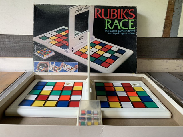 Vintage Rubik's Race Game Ideal Toy Corporation Rubiks Cube 1982 2817-3  Complete