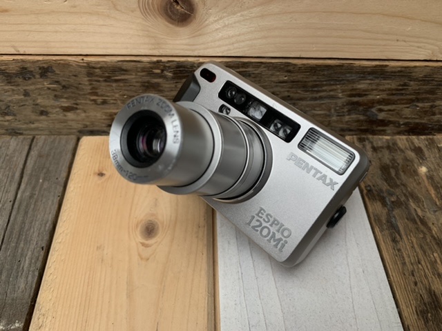 Pentax Espio 120mi 35mm camera 1990 Japan - Vintage Man Stuff