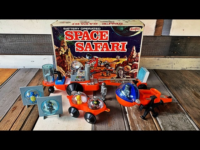 Miniflex 550 Space Safari space toy in box 1980 Hong Kong - Vintage Man ...