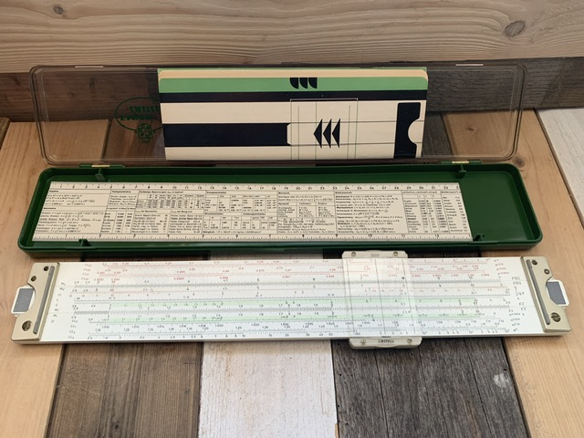 Faber Castell Novo Duplex 2/83N slide rule full set 1970 Germany - Vintage  Man Stuff